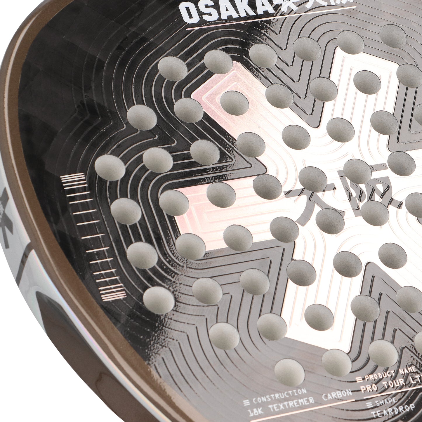 Osaka Padel Racket - Pro Tour LTD - Power | Silver-Hologram