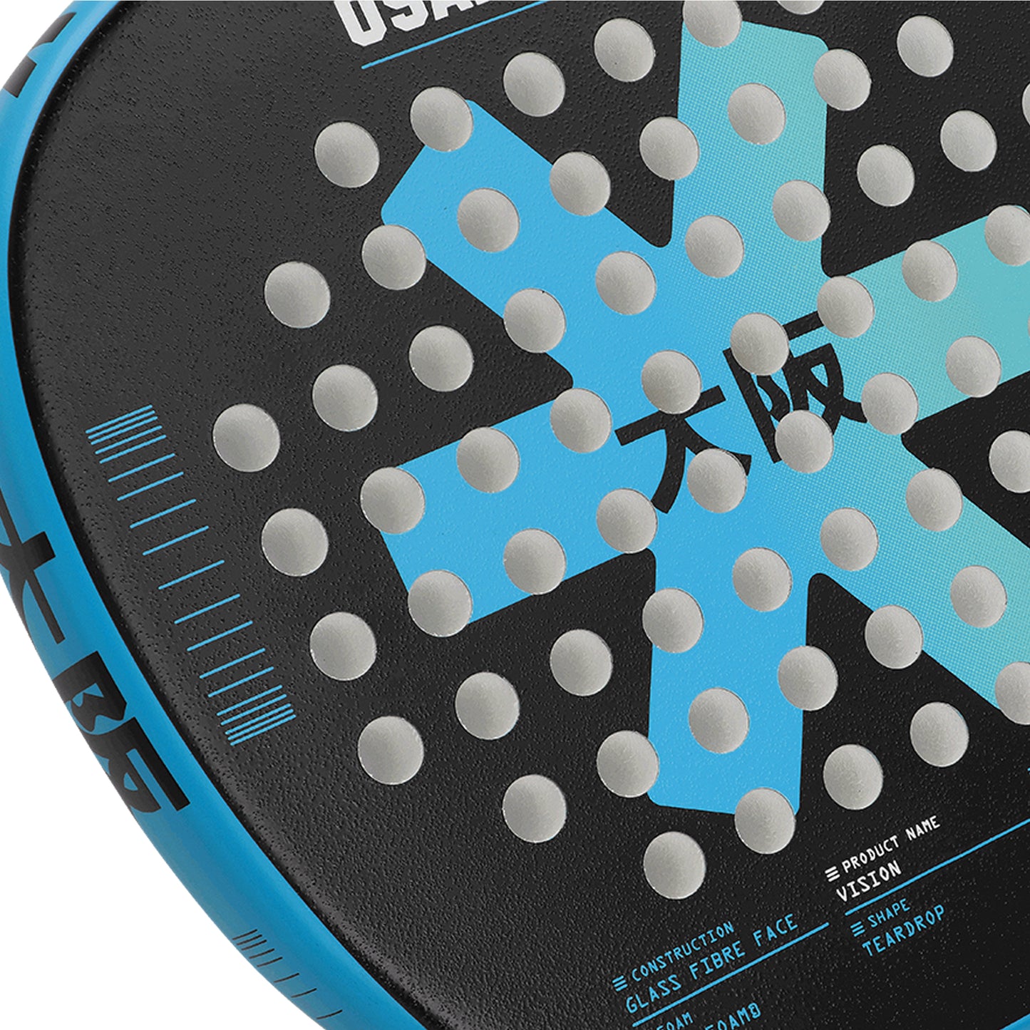 Osaka Padel Racket - Vision - Power | Electric Blue